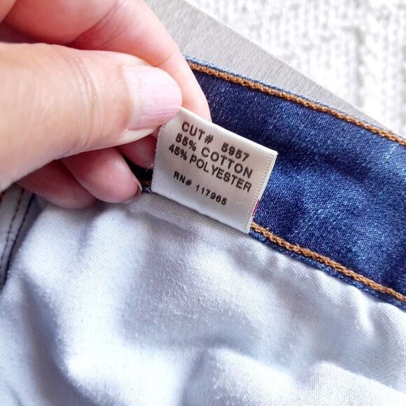 J Brand Jeans Curvy Fit Straight Leg Dark Vintage sz: 31 - Picture 8 of 8